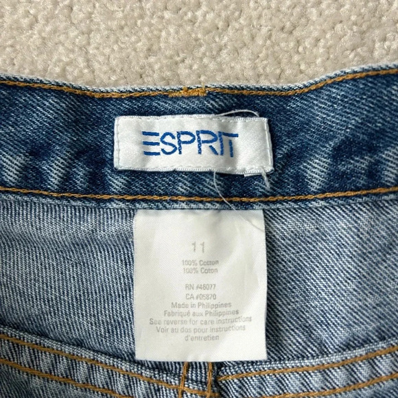 Vintage Esprit high waist denim short - Picture 10 of 12